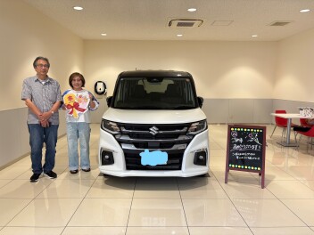 ソリオご納車させていただきました！！！